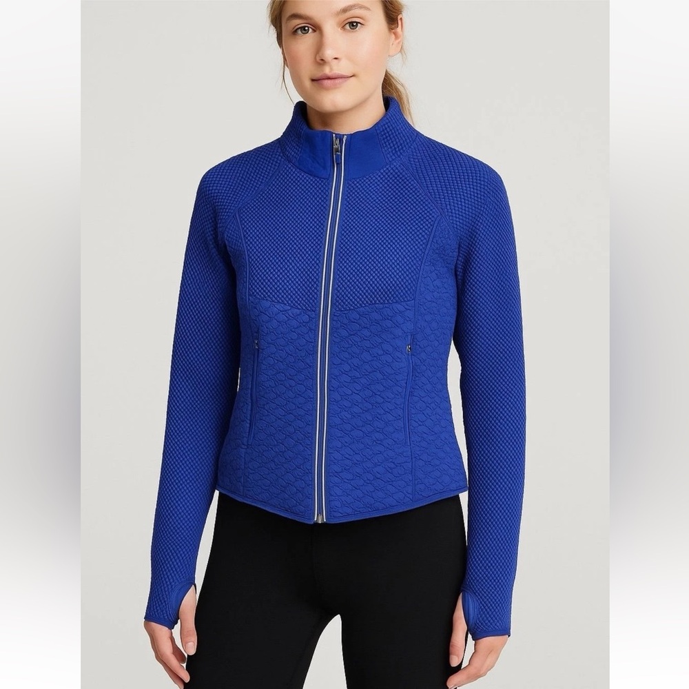 FP Movement FP Cares Smock Show Packable Jacket Blue Size XS Free People NWT